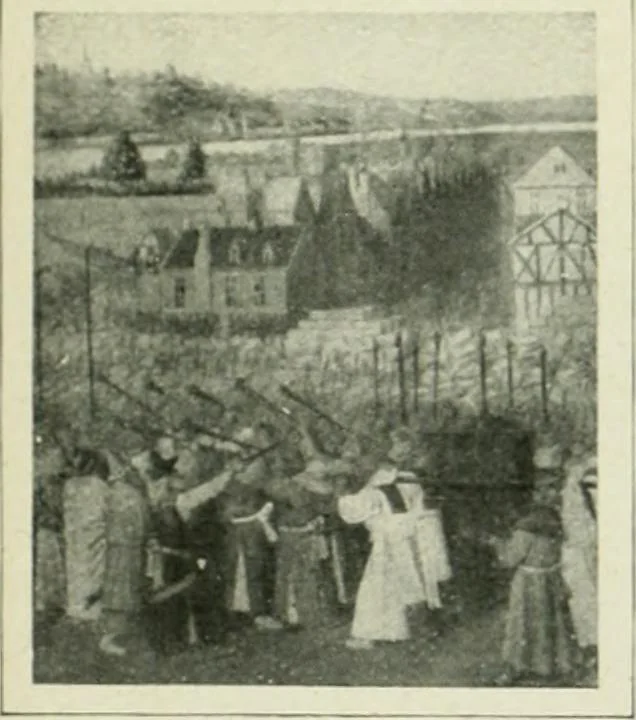 An illustration from France, 1911, leaf 144