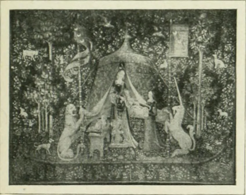 An illustration from France, 1911, leaf 150