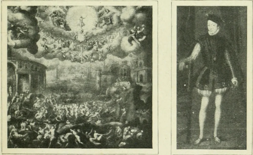 An illustration from France, 1911, leaf 196