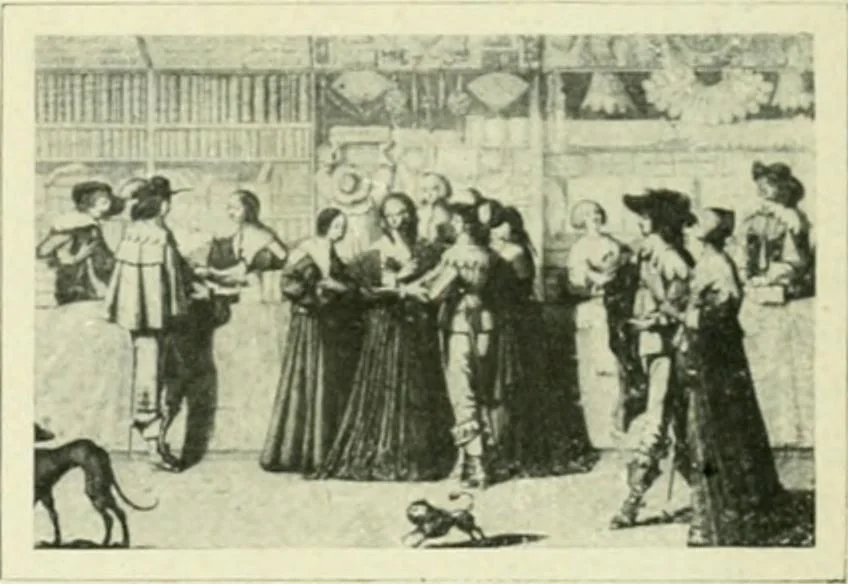 An illustration from France, 1911, leaf 217