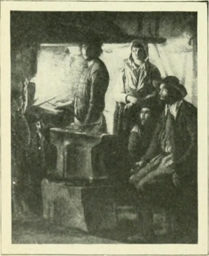 An illustration from France, 1911, leaf 219