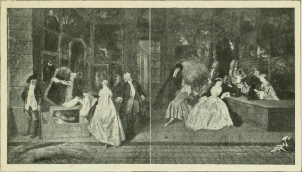 An illustration from France, 1911, leaf 258
