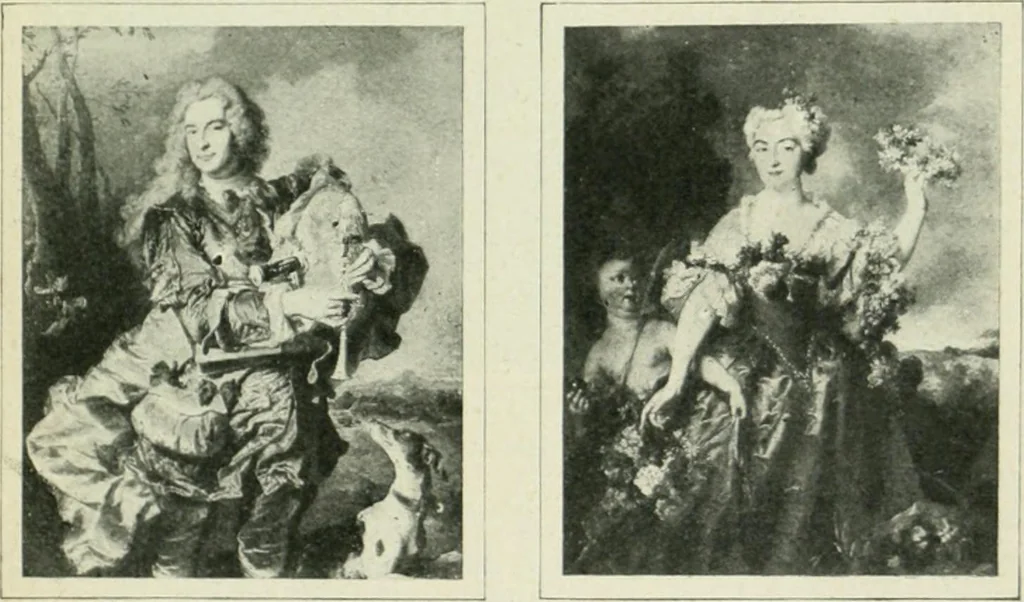 An illustration from France, 1911, leaf 268