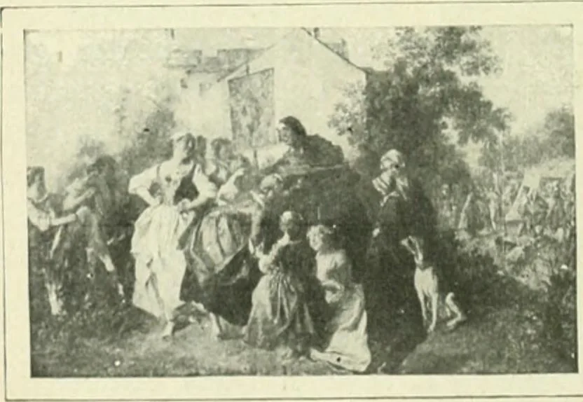 An illustration from France, 1911, leaf 275