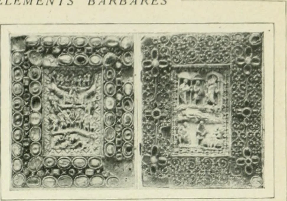An illustration from France, 1911, leaf 28