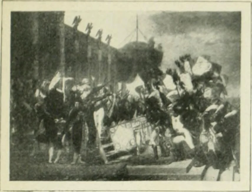 An illustration from France, 1911, leaf 334