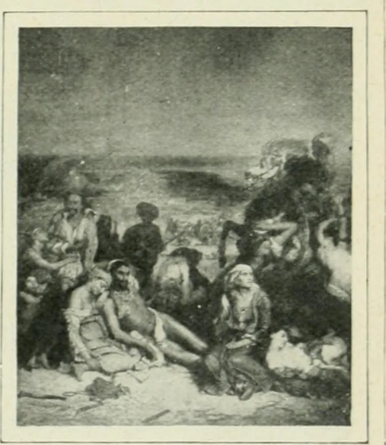 An illustration from France, 1911, leaf 350