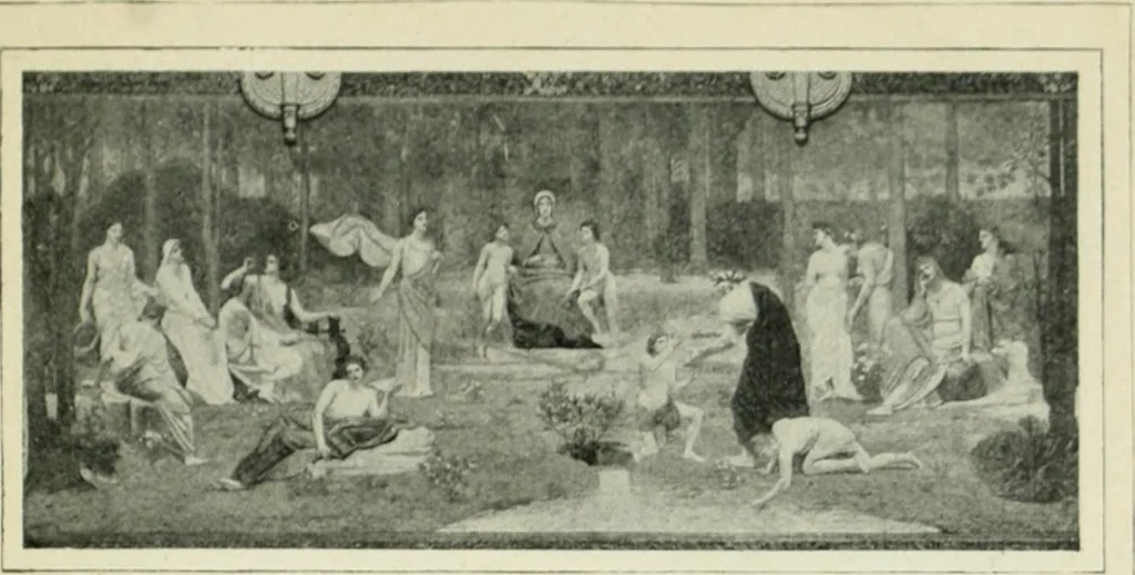 An illustration from France, 1911, leaf 400