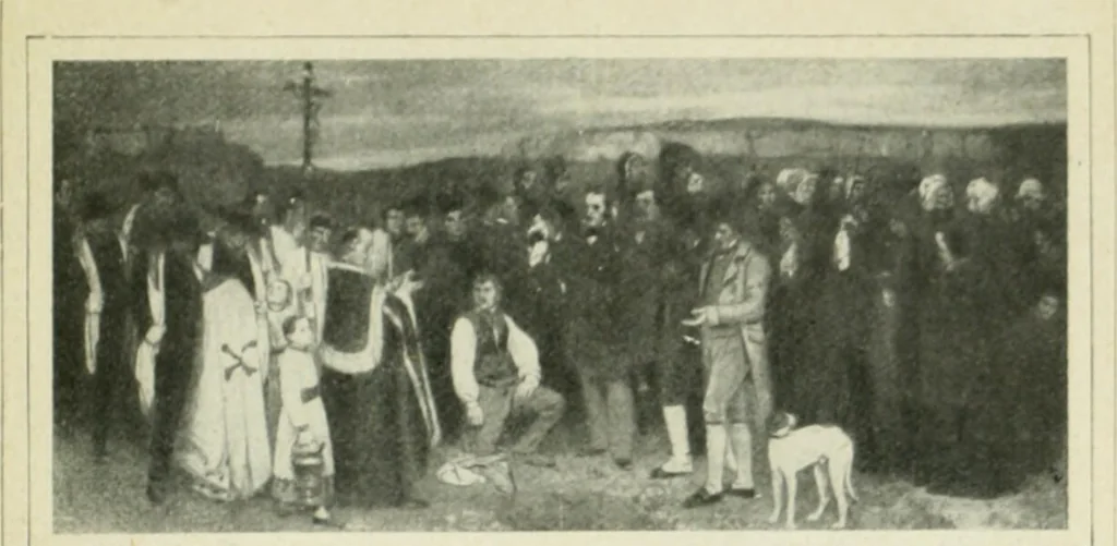 An illustration from France, 1911, leaf 418
