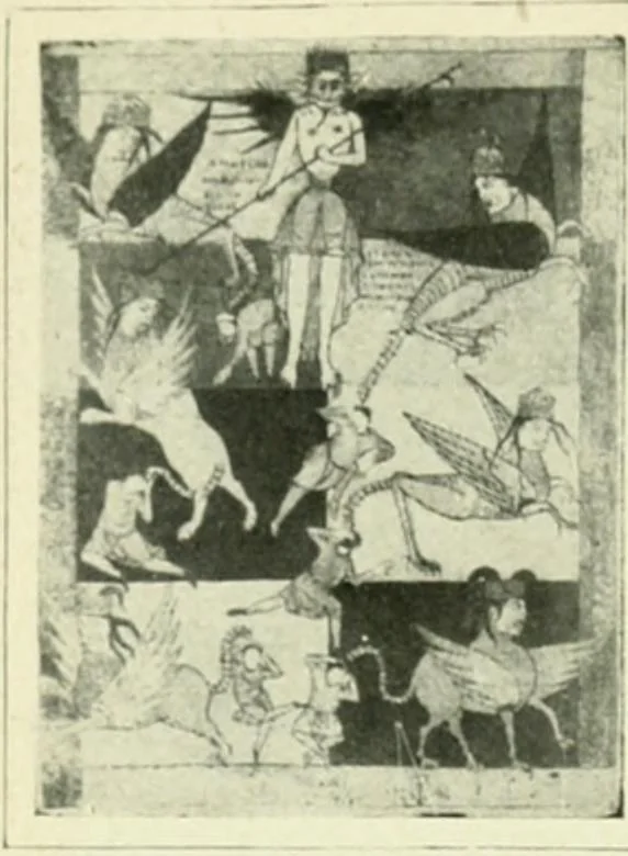 An illustration from France, 1911, leaf 43