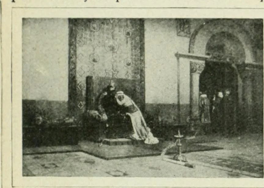 An illustration from France, 1911, leaf 434
