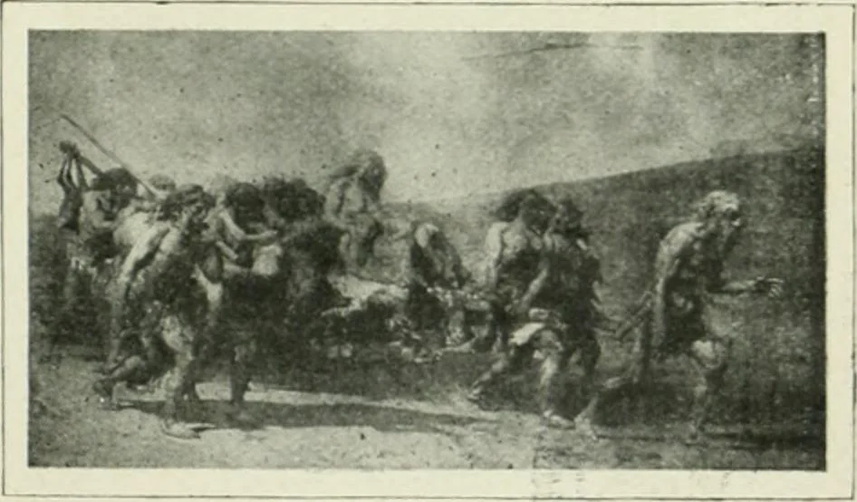 An illustration from France, 1911, leaf 434