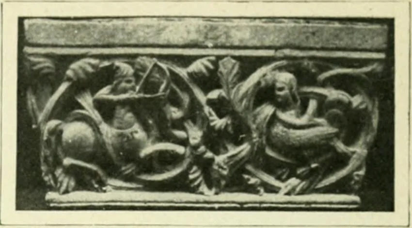 An illustration from France, 1911, leaf 45