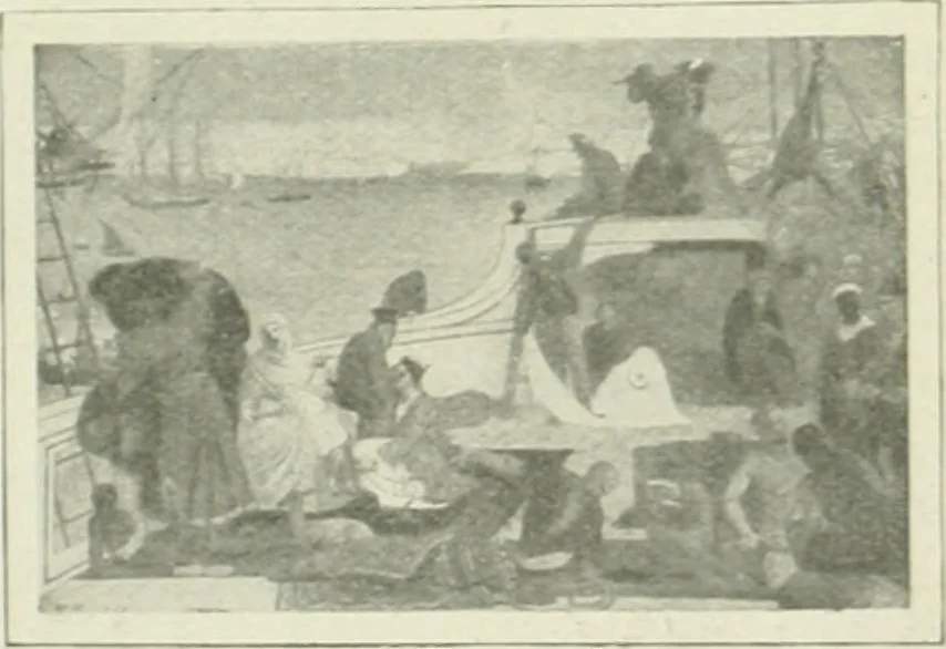 An illustration from France, 1911, leaf 450