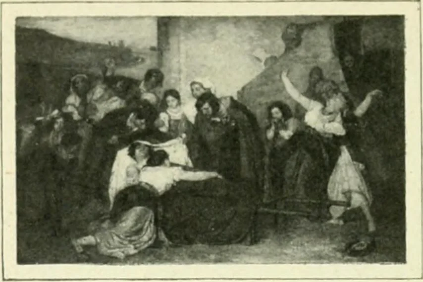 An illustration from France, 1911, leaf 451