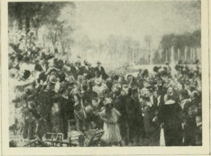An illustration from France, 1911, leaf 454