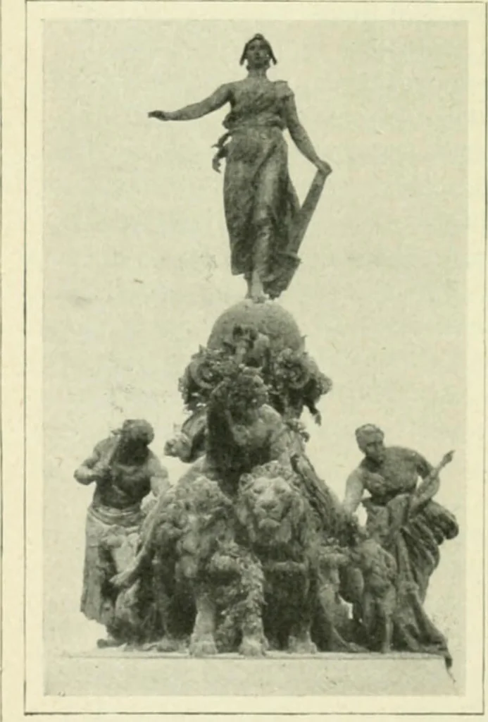 An illustration from France, 1911, leaf 477