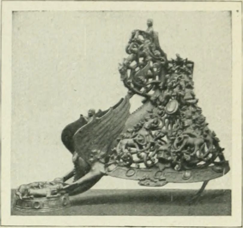 An illustration from France, 1911, leaf 58