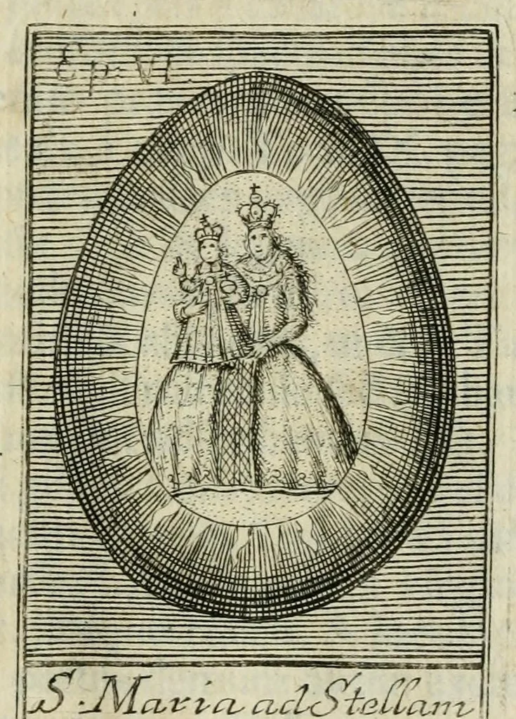 An illustration from Franc. Ern. Bruckmanni, med. doct. acad. caesar. nat. cur. et soc., reg. Pruss. Scient. Colleg. et practic. Wolffenb. Epistola itineraria I-[XII] .., 1728, leaf 61