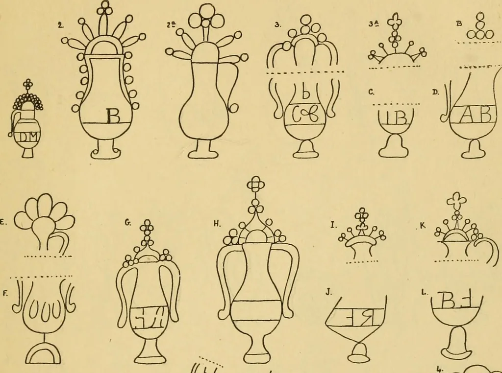 An illustration from Francis Bacon and his secret society. An attempt to collect and unite the lost links of a long and strong chain, 1891, leaf 399