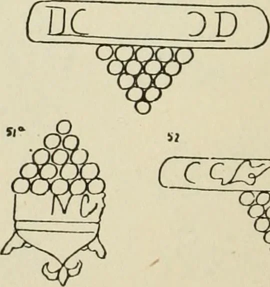 An illustration from Francis Bacon and his secret society. An attempt to collect and unite the lost links of a long and strong chain, 1891, leaf 388