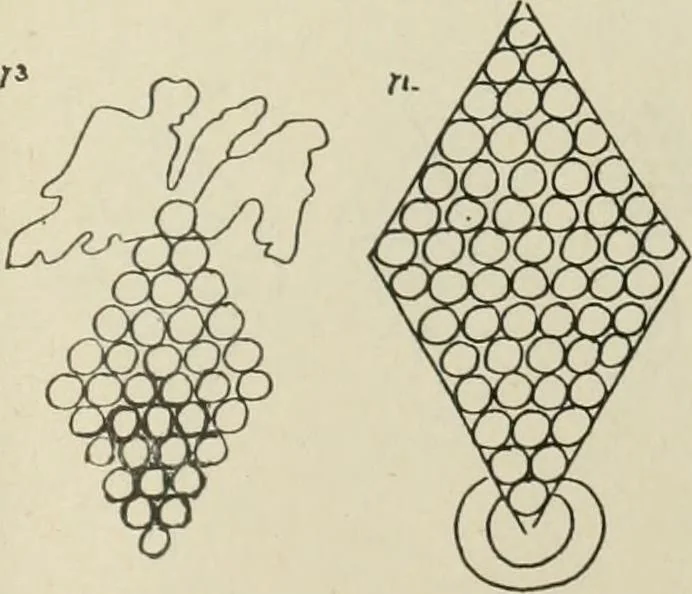 An illustration from Francis Bacon and his secret society. An attempt to collect and unite the lost links of a long and strong chain, 1891, leaf 389