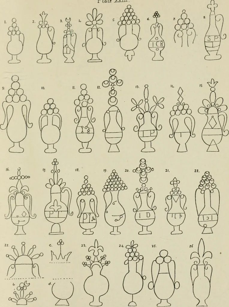 An illustration from Francis Bacon and his secret society. An attempt to collect and unite the lost links of a long and strong chain, 1891, leaf 399