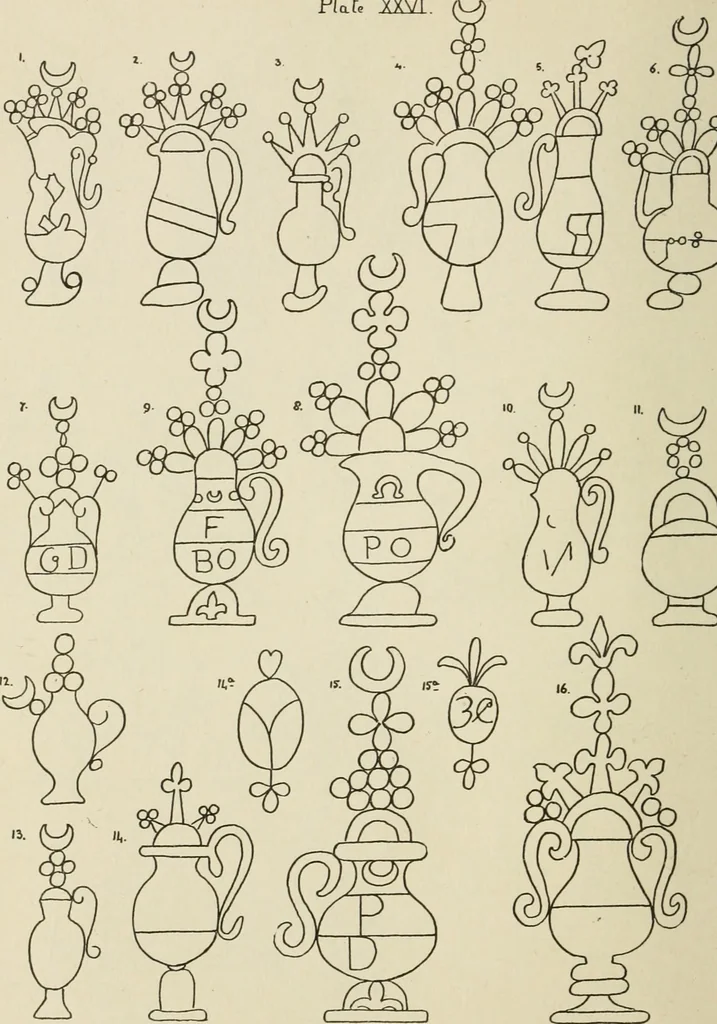 An illustration from Francis Bacon and his secret society. An attempt to collect and unite the lost links of a long and strong chain, 1891, leaf 402