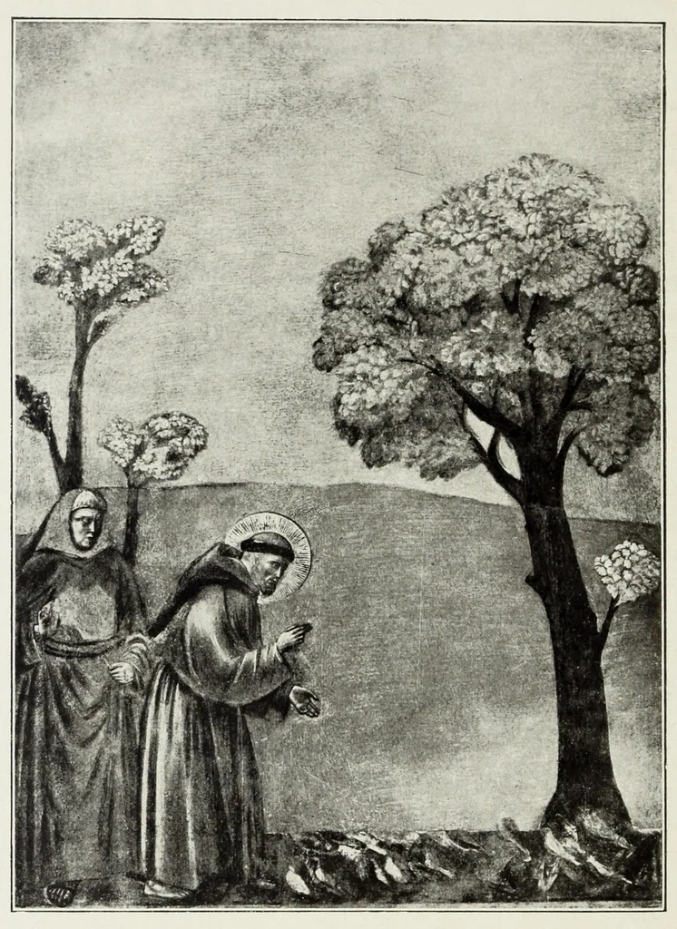 An illustration from Franciscan legends in Italian art, pictures in Italian churches and galleries, 1905, leaf 118