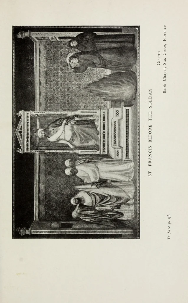 An illustration from Franciscan legends in Italian art, pictures in Italian churches and galleries, 1905, leaf 131