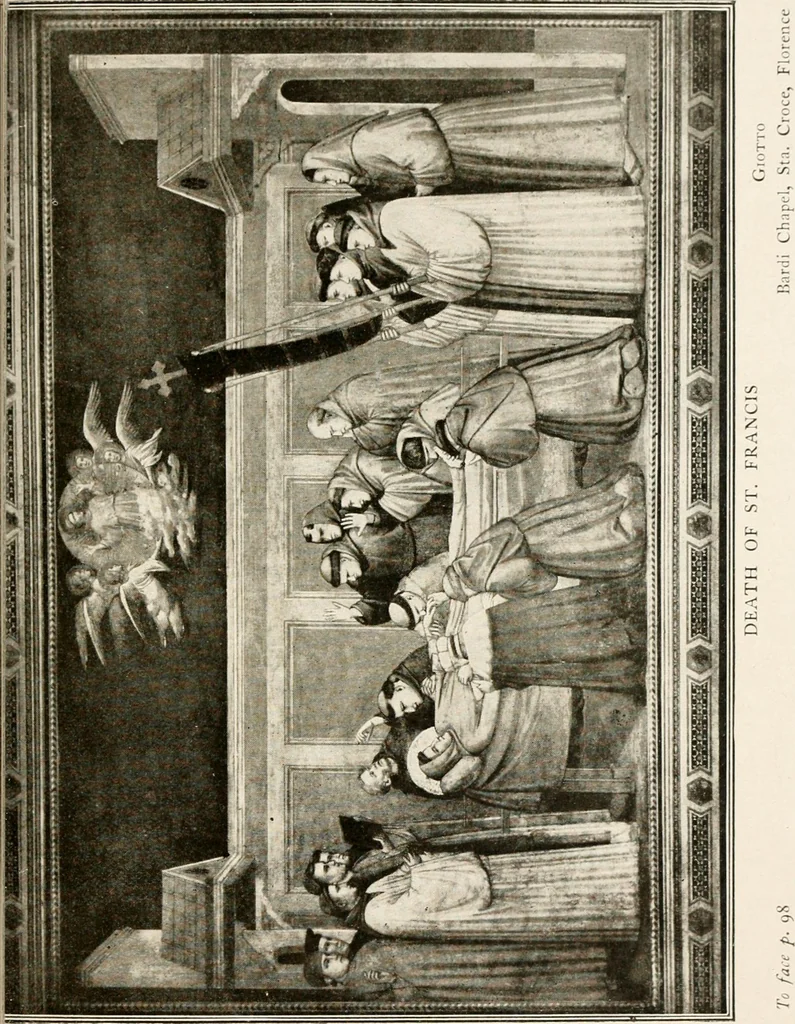 An illustration from Franciscan legends in Italian art : pictures in Italian churches and galleries, 1905, leaf 134