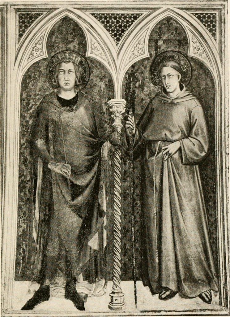 An illustration from Franciscan legends in Italian art : pictures in Italian churches and galleries, 1905, leaf 226