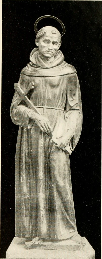An illustration from Franciscan legends in Italian art : pictures in Italian churches and galleries, 1905, leaf 262