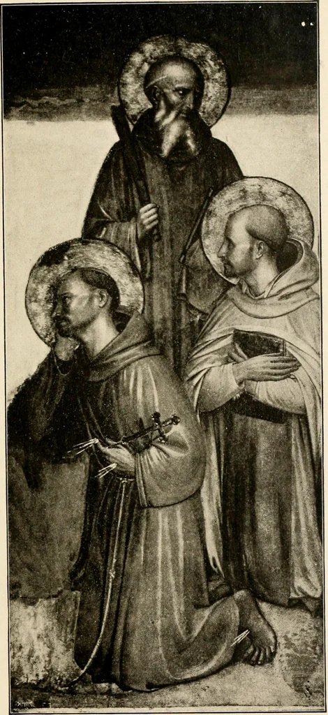 An illustration from Franciscan legends in Italian art : pictures in Italian churches and galleries, 1905, leaf 70
