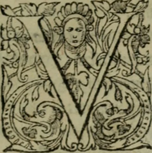 An illustration from Franciscanus & fratres, quibus accessere varia eiusdem & aliorum poemata pagina, 1568, leaf 20