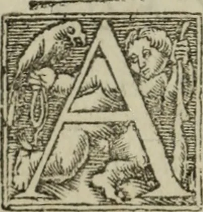 An illustration from Franciscanus & fratres, quibus accessere varia eiusdem & aliorum poemata pagina, 1568, leaf 267