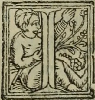 An illustration from Franciscanus & fratres, quibus accessere varia eiusdem & aliorum poemata pagina, 1568, leaf 81
