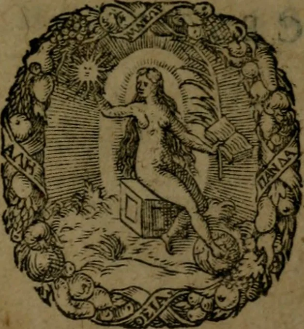 An illustration from Franciscanvs et fratres. Elegiarvm liber I. Silvarvm liber I. Hendecasyllaben liber I. Epigrammtum libri III. Quibus iam recens accedunt De sphaera libri V, 1594, leaf 276