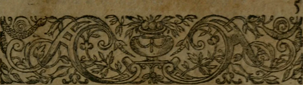 An illustration from Franciscanvs et fratres. Elegiarvm liber I. Silvarvm liber I. Hendecasyllaben liber I. Epigrammtum libri III. Quibus iam recens accedunt De sphaera libri V, 1594, leaf 8