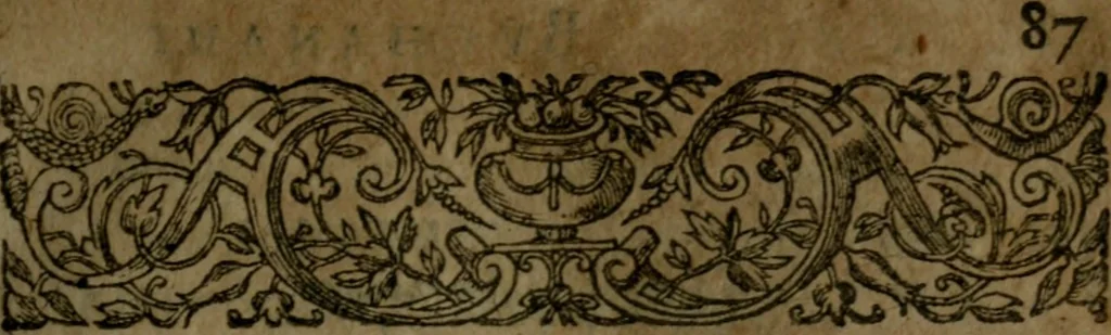 An illustration from Franciscanvs et fratres. Elegiarvm liber I. Silvarvm liber I. Hendecasyllaben liber I. Epigrammtum libri III. Quibus iam recens accedunt De sphaera libri V, 1594, leaf 90