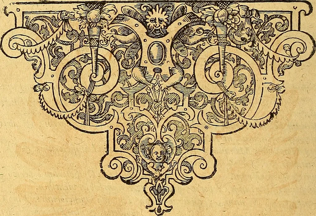 An illustration from Francisci Baconi ... Opera omnia quae extant, philosophica, moralia, politica, historica ... : in quibus complures alii tractatus, quos brevitatis causa praetermittere visum est, comprehensi sunt, hactenus nunquam conjunctim edita, jam vero summo studio collecta, uno volumine comprehensa, & ab innumeris mendis repurgata: cum indice rerum ac verborum universali absolutissimo. His praefixa est auctoris vita, 1665, leaf 243