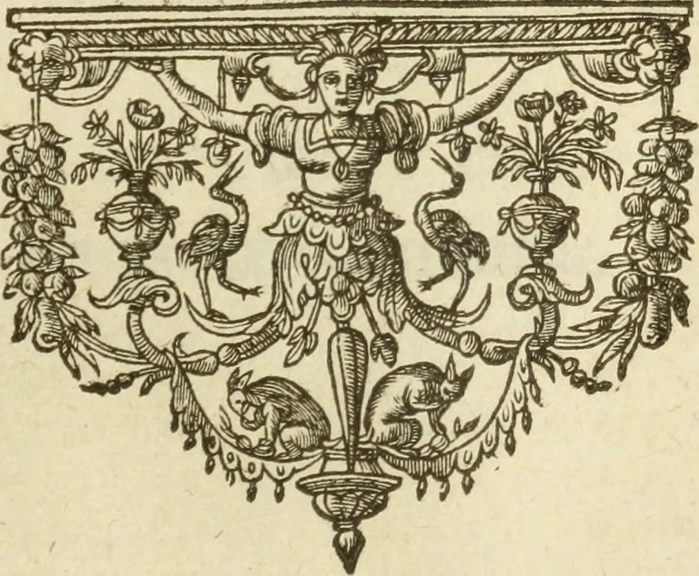 An illustration from Francisci Haraei Annales ducum seu principum Brabantiae totiusq. Belgii : tomi tres : quorum primo solius Brabantiae, secundo Belgii vniti principum res gestae, tertio belgici tumultus, vsque ad inducias anno M. DC. IX. pactas, enarrantur : cum ducum seu principum imaginibus, et breui rerum per omnem Europam illustrium narratione, 1623, leaf 450
