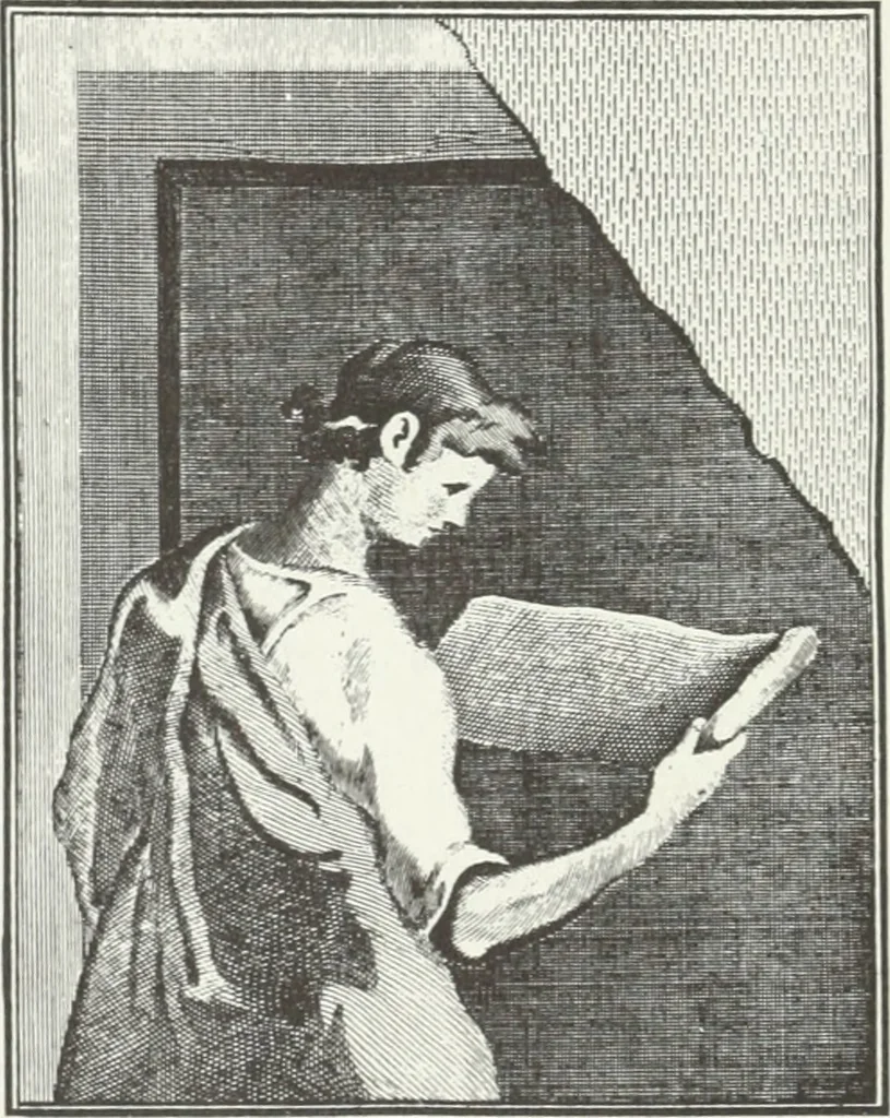 An illustration from Francisci Marii Grapaldi poetae laureati De partibus aedium : addita modo verborum explicatione, quae in eodem libro continentur : opus sane elegans & eruditum : tum propter multiugam variarum rerum lectionem cu propter M. Vitruuii & Cornelii Celsi emaculatas dictiones : quae apud ipsos vel Medosae vel obscurae videbatur, 1516, leaf 1