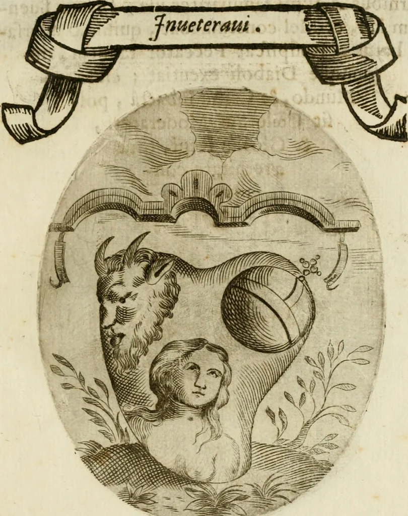 An illustration from Francisci Ponae Cardiomorphoseos, siue, Ex corde desumpta emblemata sacra, 1645, leaf 142