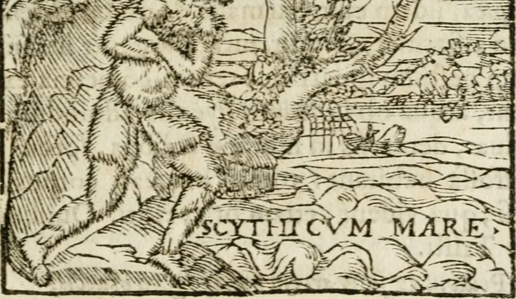 An illustration from Francisci Sanctii Brocensis in inclyta Salmaticensi Academia rhetoricae Graecaeque linguae professoris Comment. in And. Alciati emblemata : nunc denuo multis in locis accurate recognita, & quamplurimis figuris illustrata : cum indice copiosissimo, 1573, leaf 158
