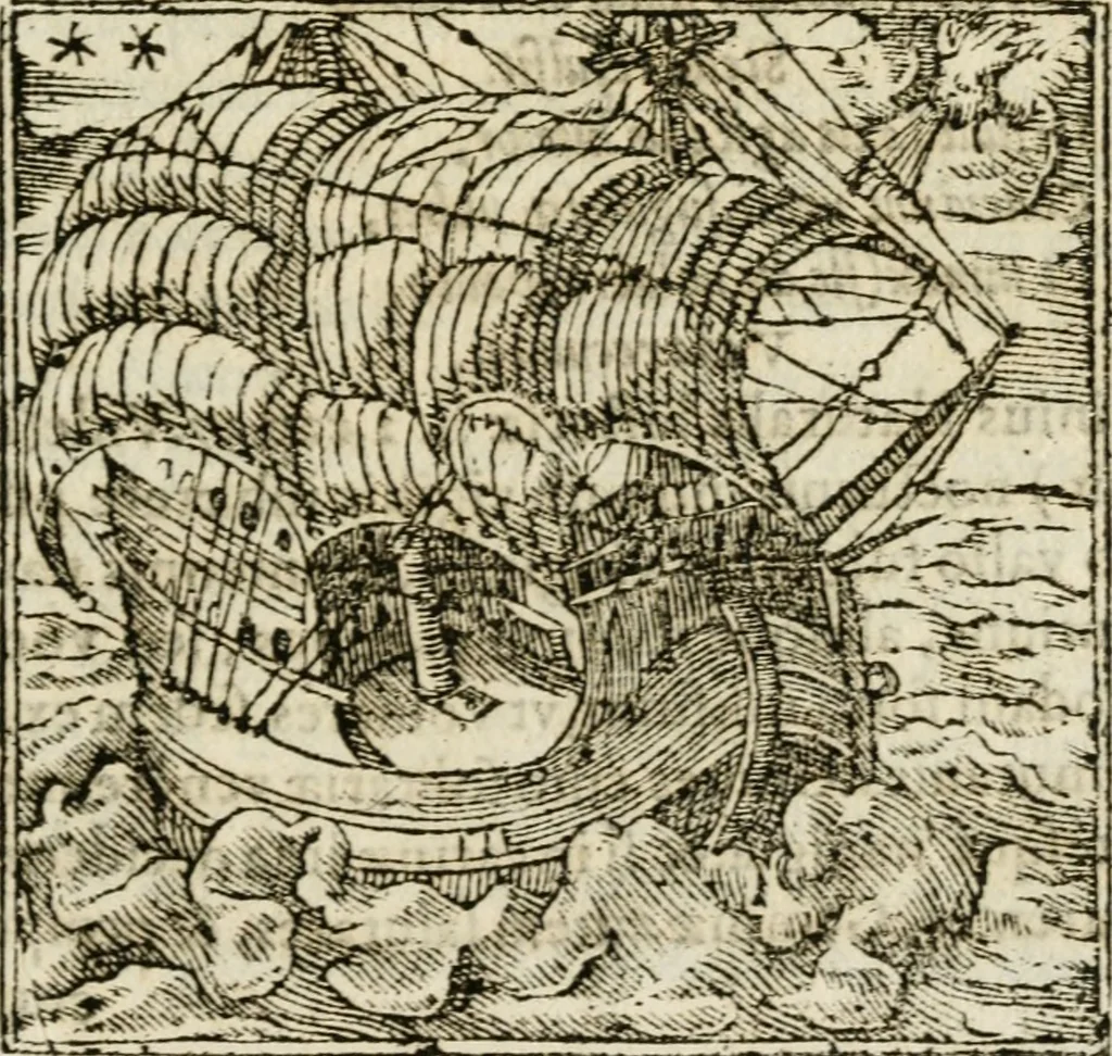 An illustration from Francisci Sanctii Brocensis in inclyta Salmaticensi Academia rhetoricae Graecaeque linguae professoris Comment. in And. Alciati emblemata : nunc denuo multis in locis accurate recognita, & quamplurimis figuris illustrata : cum indice copiosissimo, 1573, leaf 172