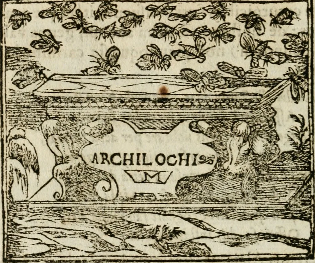 An illustration from Francisci Sanctii Brocensis in inclyta Salmaticensi Academia rhetoricae Graecaeque linguae professoris Comment. in And. Alciati emblemata : nunc denuo multis in locis accurate recognita, & quamplurimis figuris illustrata : cum indice copiosissimo, 1573, leaf 193