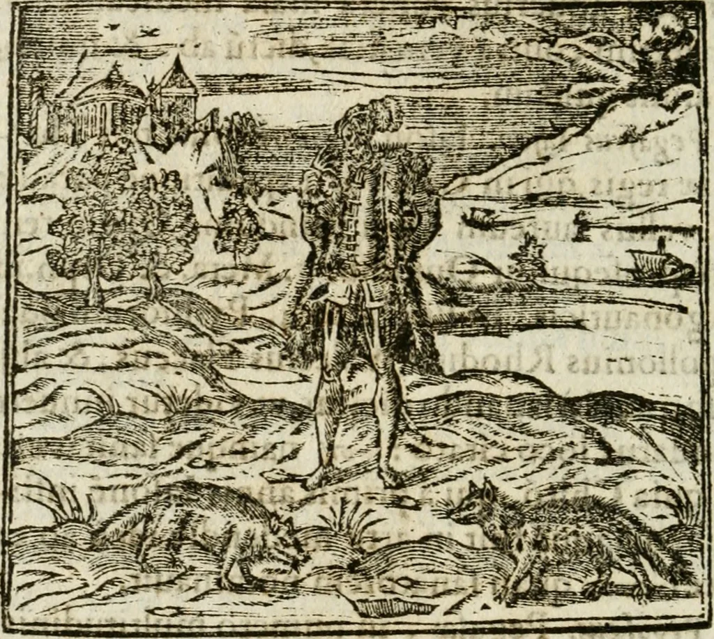 An illustration from Francisci Sanctii Brocensis in inclyta Salmaticensi Academia rhetoricae Graecaeque linguae professoris Comment. in And. Alciati emblemata : nunc denuo multis in locis accurate recognita, & quamplurimis figuris illustrata : cum indice copiosissimo, 1573, leaf 259