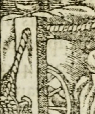 An illustration from Francisci Sanctii Brocensis in inclyta Salmaticensi Academia rhetoricae Graecaeque linguae professoris Comment. in And. Alciati emblemata : nunc denuo multis in locis accurate recognita, & quamplurimis figuris illustrata : cum indice copiosissimo, 1573, leaf 284