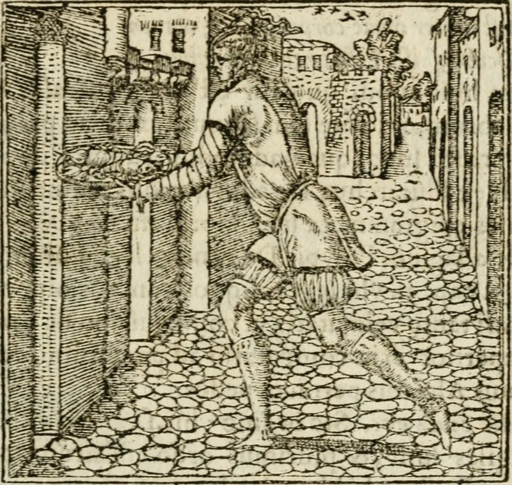 An illustration from Francisci Sanctii Brocensis in inclyta Salmaticensi Academia rhetoricae Graecaeque linguae professoris Comment. in And. Alciati emblemata : nunc denuo multis in locis accurate recognita, & quamplurimis figuris illustrata : cum indice copiosissimo, 1573, leaf 286